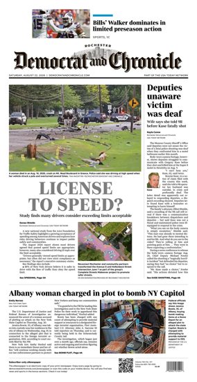 Cover of Democrat and Chronicle