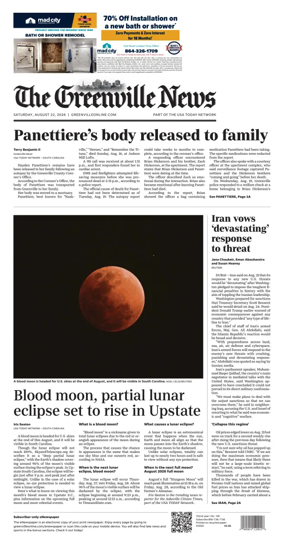 Cover of The Greenville News