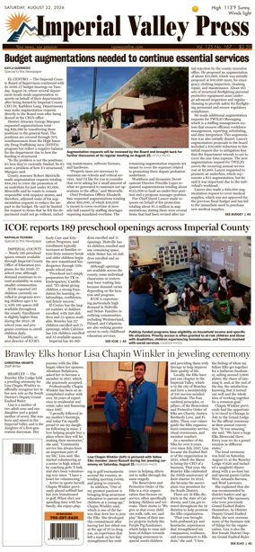 Cover of Imperial Valley Press