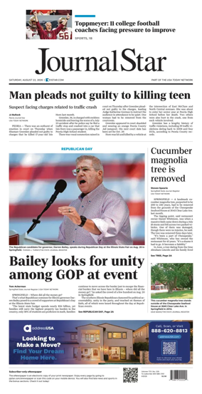Cover of Journal Star (Peoria)