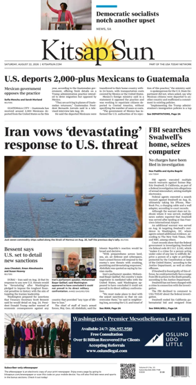 Cover of Kitsap Sun