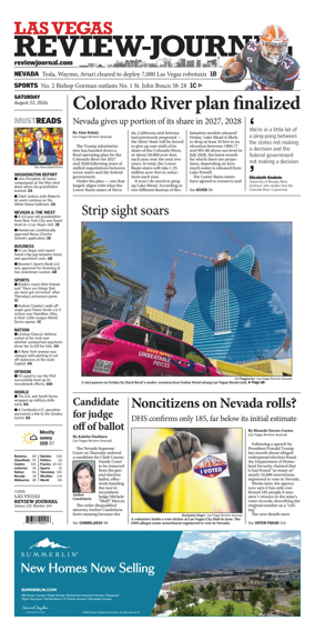 Cover of Las Vegas Review-Journal