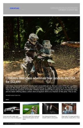 Cover of New Atlas - Compiled Edition