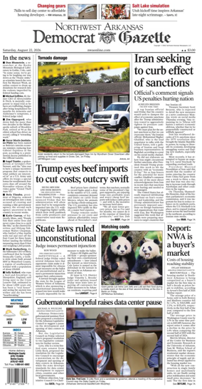 Cover of Northwest Arkansas Democrat-Gazette
