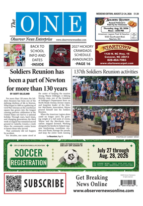 Cover of Observer News Enterprise