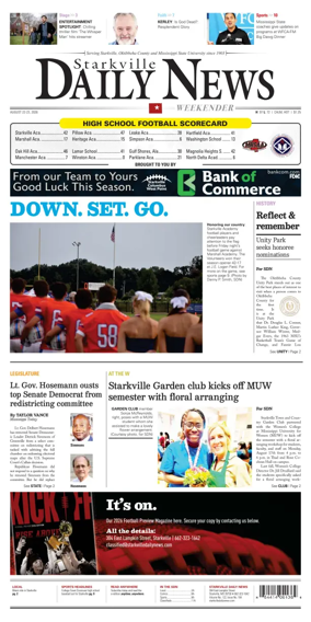 Cover of Starkville Daily News