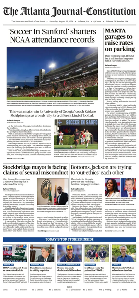 Cover of The Atlanta Journal-Constitution