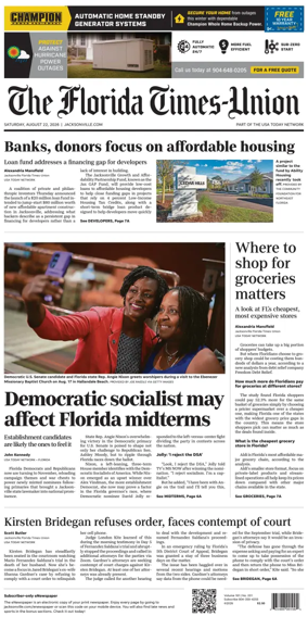 Cover of The Florida Times-Union