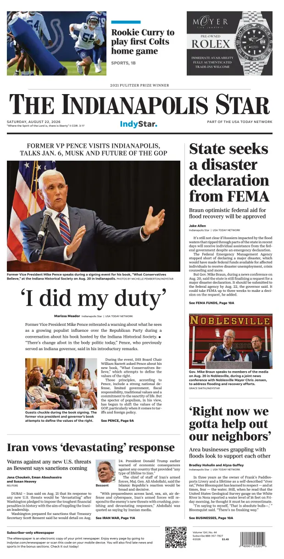 Cover of The Indianapolis Star
