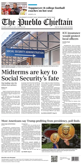 Cover of The Pueblo Chieftain