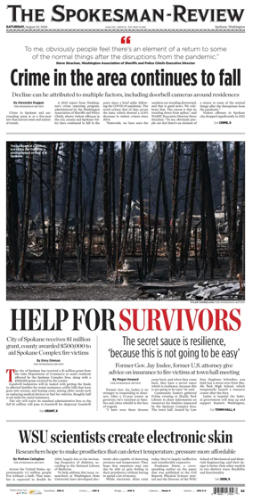 Cover of The Spokesman-Review (Spokane)