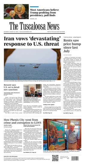 Cover of The Tuscaloosa News