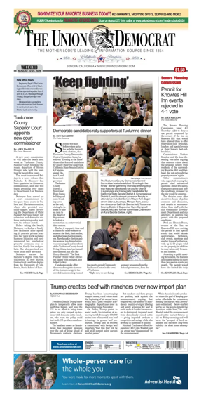 Cover of The Union Democrat