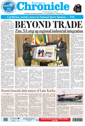 Cover of Chronicle (Zimbabwe)