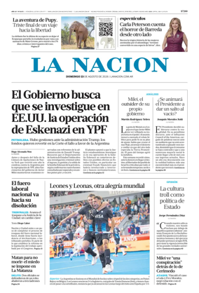 Cover of La Nacion