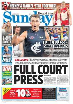 Cover of Herald Sun