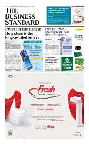 Cover of The Business Standard