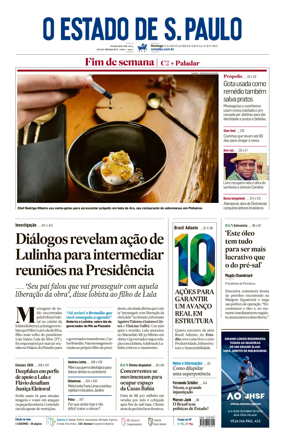 Cover of O Estado de S. Paulo
