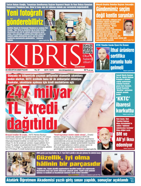 Cover of Kibris Gazetesi