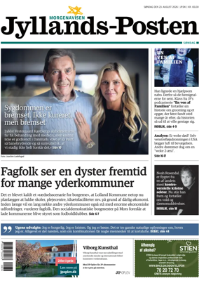 Cover of Jyllands-Posten Sondag