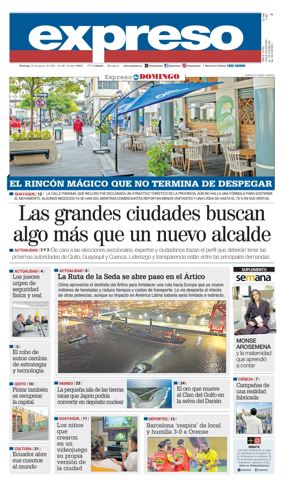 Cover of Diario Expreso
