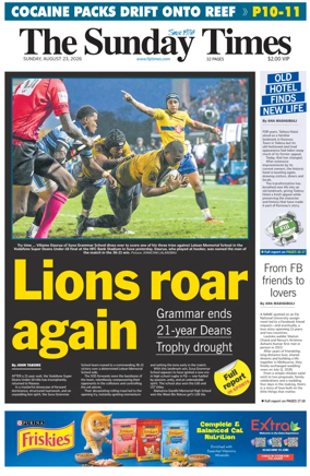 Cover of The Fiji Times