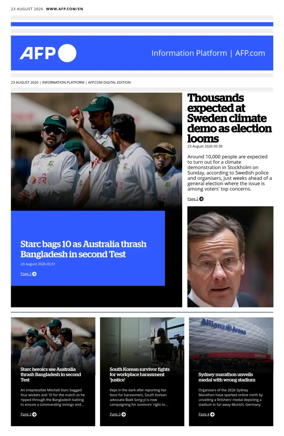 Cover of AFP English