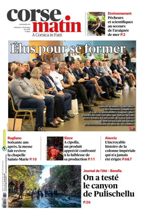 Cover of Corse Matin