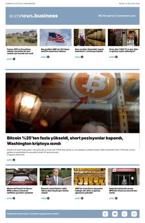 Cover of Euronews Business (Turkish) Compiled Editions