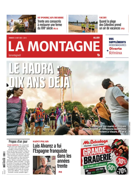 Cover of La Montagne (Montlucon)