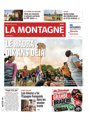 Cover of La Montagne (Moulins)
