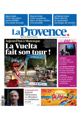 Cover of La Provence Alpes-de-Haute-Provence