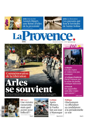 Cover of La Provence Arles