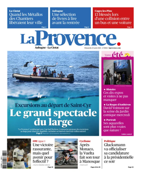 Cover of La Provence Aubagne-La Ciotat
