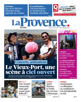 Cover of La Provence Marseille