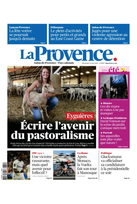 Cover of La Provence Salon-de-Provence / Pays salonais