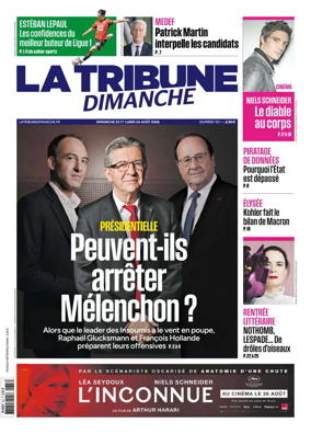 Cover of La Tribune Dimanche (France)