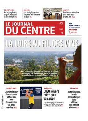 Cover of Le Journal du Centre