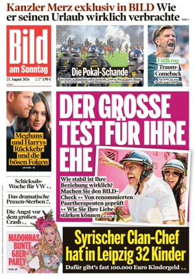 Cover of Bild am Sonntag
