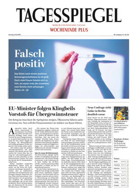 Cover of Der Tagesspiegel