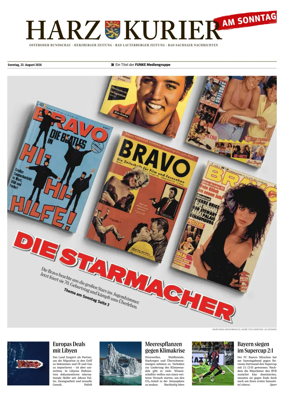 Cover of Harz Kurier am Sonntag