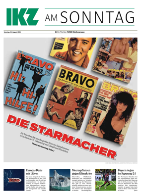 Cover of Iserlohner Kreisanzeiger und Zeitung (IKZ am Sonntag)