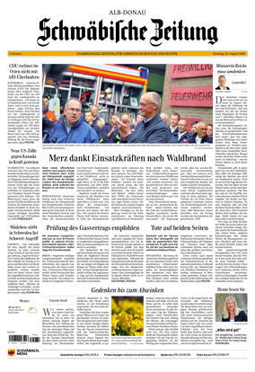 Cover of Schwabische Zeitung (Alb-Donau)