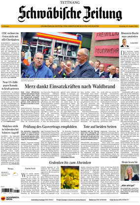 Cover of Schwabische Zeitung (Tettnang)