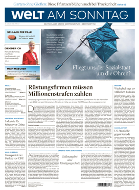 Cover of Welt am Sonntag