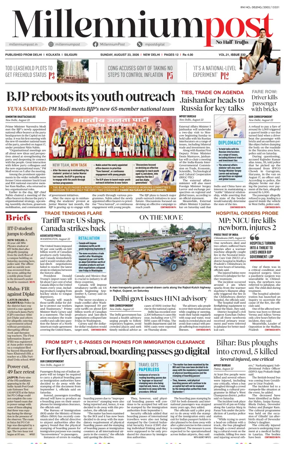 Cover of Millennium Post