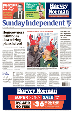 Cover of Sunday Independent (Ireland)