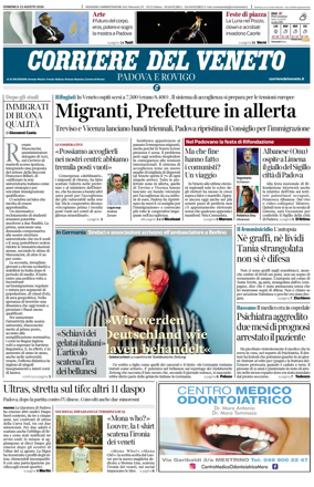 Cover of Corriere del Veneto (Padova e Rovigo)