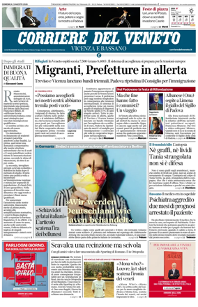 Cover of Corriere del Veneto (Vicenza e Bassano)