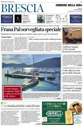 Cover of Corriere della Sera (Brescia)